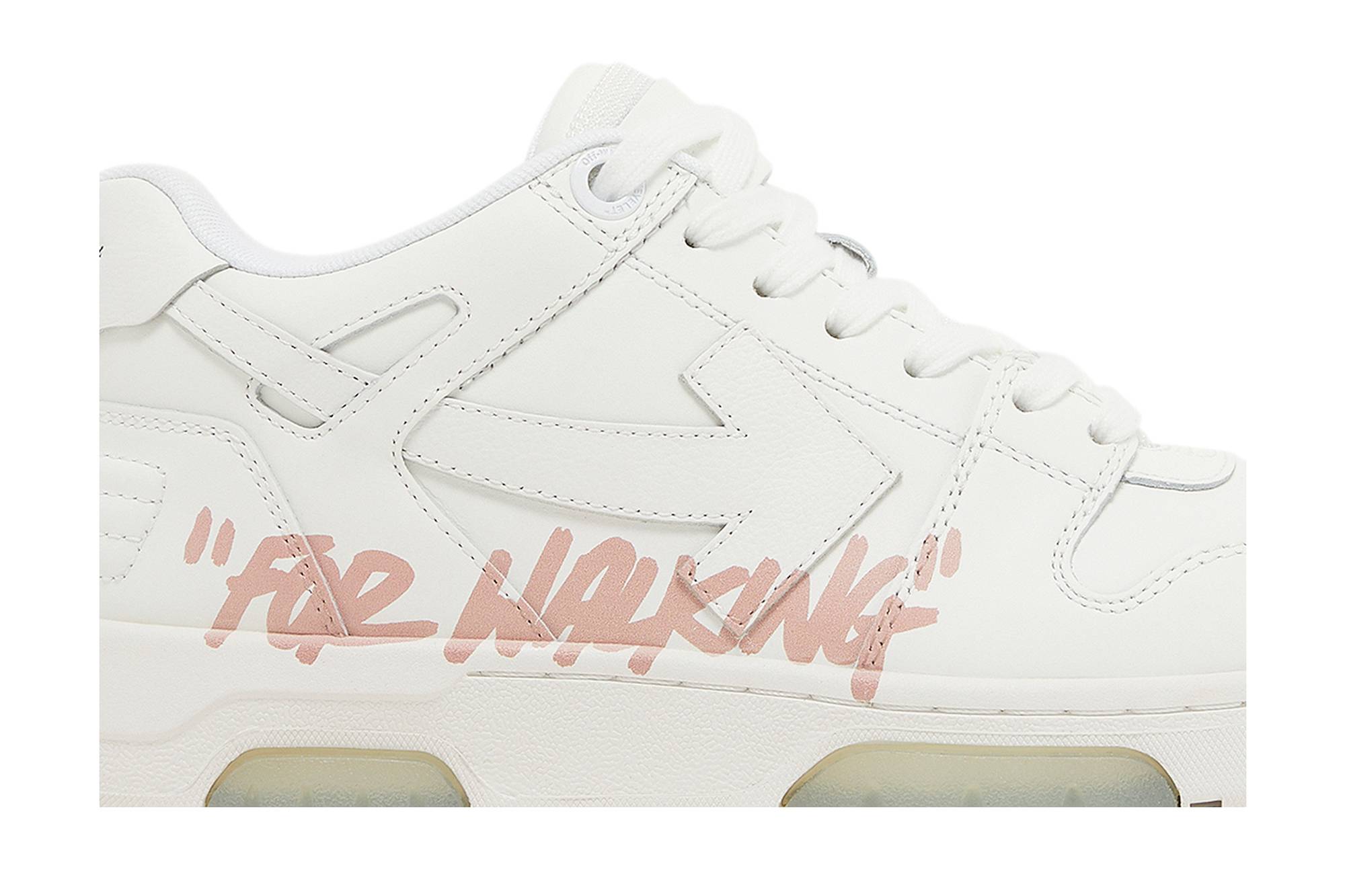 (W) Off-White Out of Office 2023 'For Walking - White Pink' 圖 2