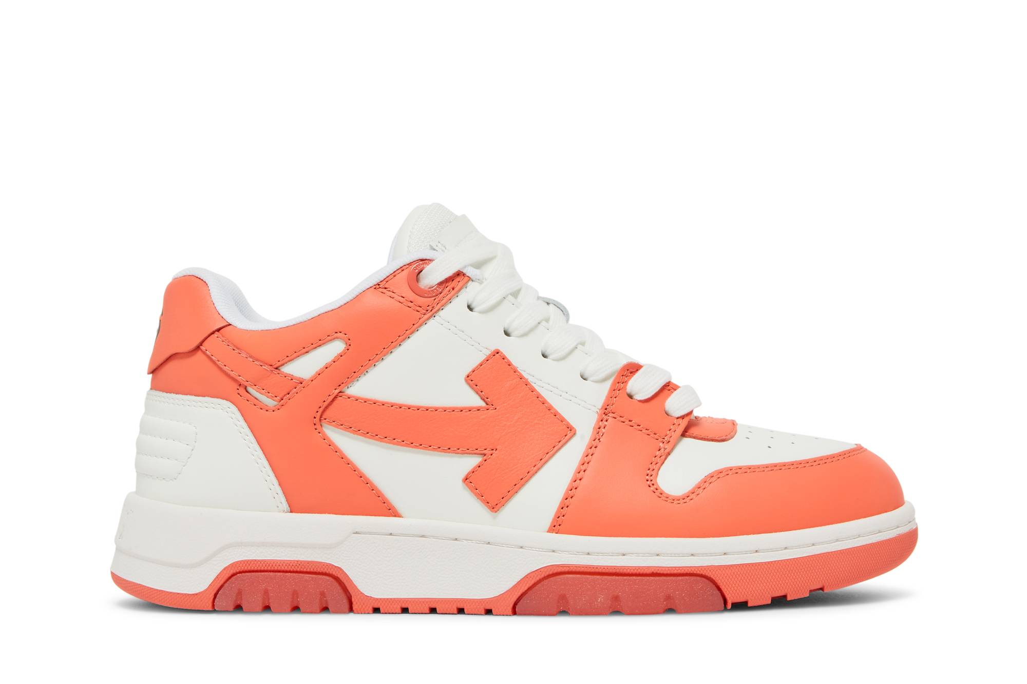 (Women) Off-White Out of Office 'Coral Red' OWIA259S23LEA001-2601