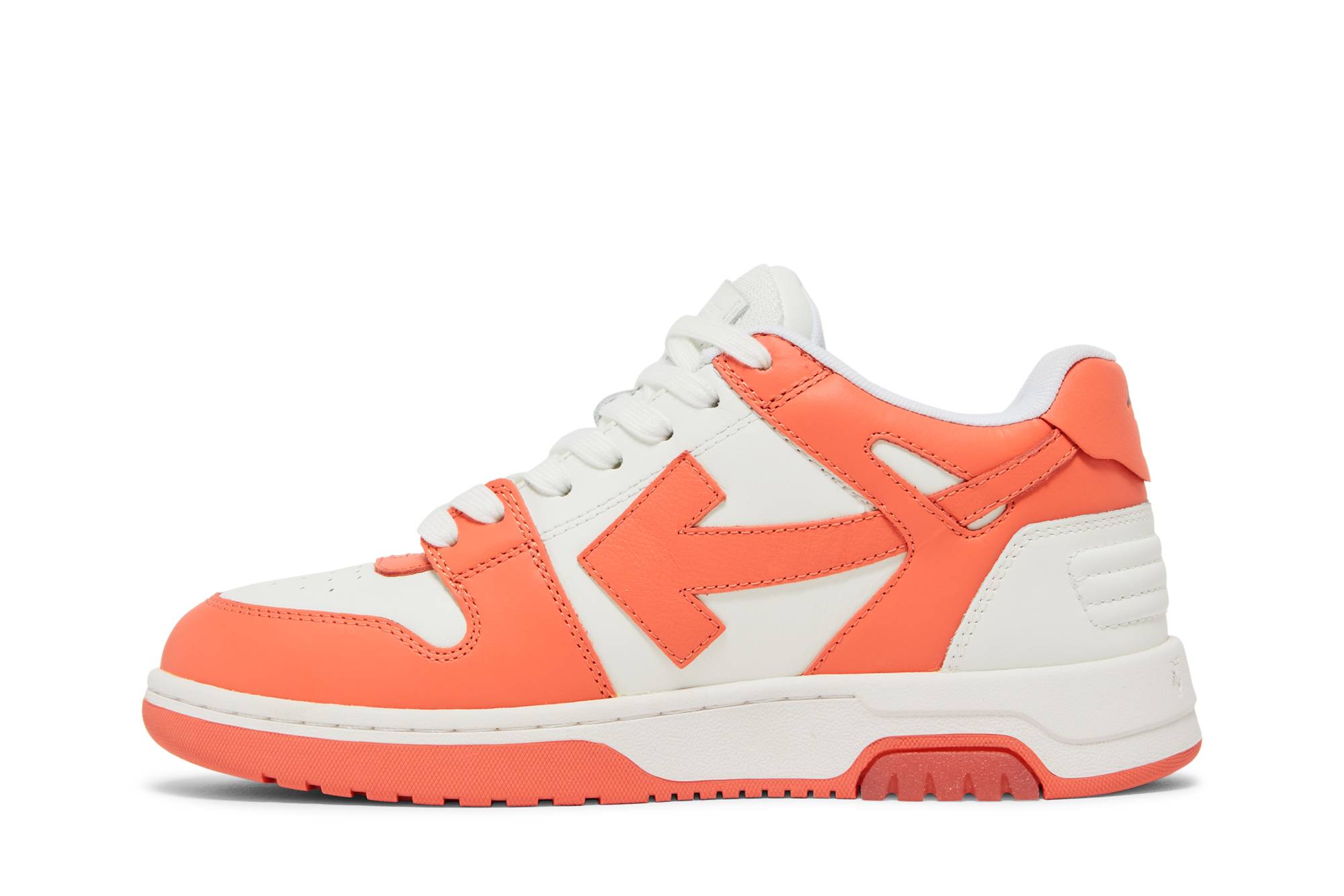 Lookbook (W) Off-White OOO '珊瑚红' 运动鞋 OWIA259S23LEA001-2601