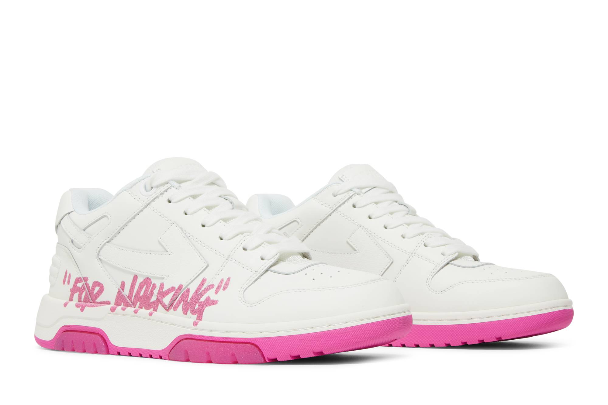 (W) Off-White Out of Office 'For Walking - White Fuchsia' 圖 8