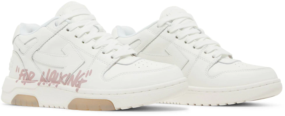 OFF-WHITE 時尚板鞋 女款 白粉 Cheap OFF-WHITE 時尚板鞋 女款 白粉