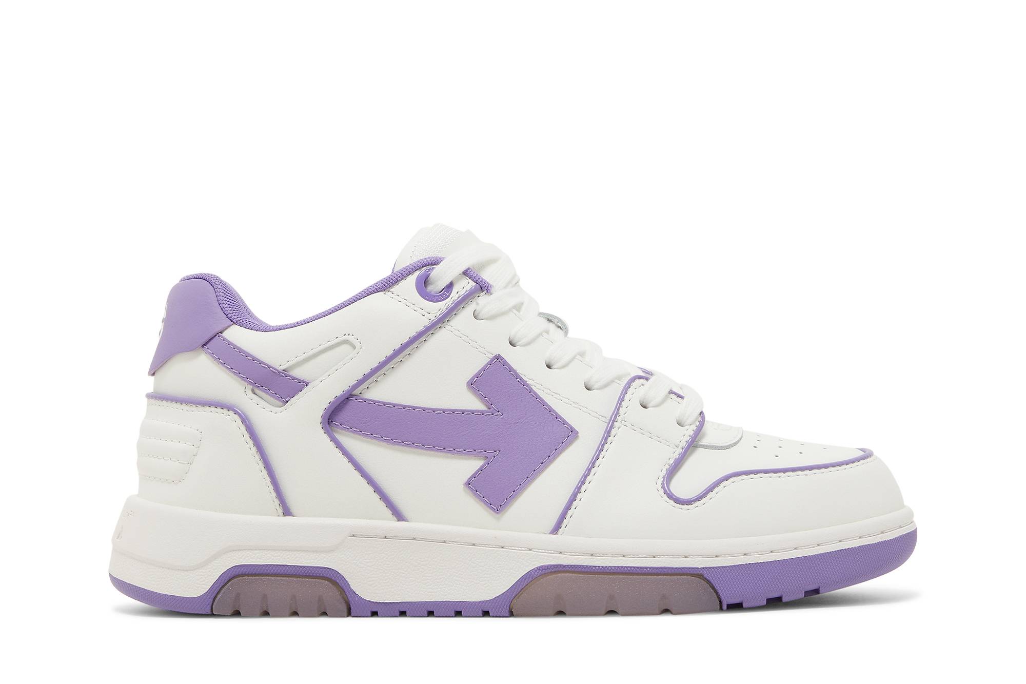 (W) Off-White Out of Office 'Outlined - White Lilac Purple'