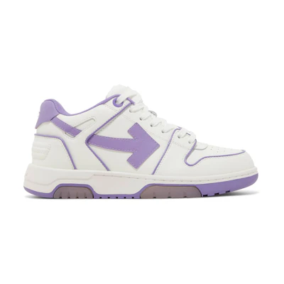 (W) Off-White Out of Office 'Outlined - White Lilac Purple'