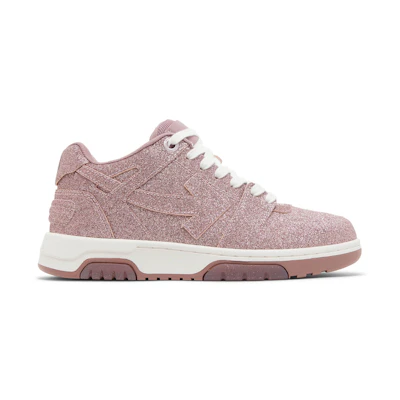 (W) Off-White Out Of Office 'Pink Glitter'