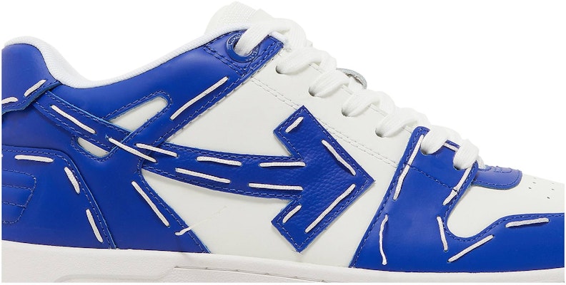 OFF-WHITE Sartorial 皮革 低幫繫帶 時尚板鞋 女款 藍紫 Order OFF-WHITE Sartorial 皮革 低幫繫帶 時尚板鞋 女款 藍紫