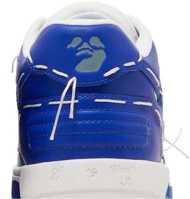 OFF-WHITE Sartorial 皮革 低幫繫帶 時尚板鞋 女款 藍紫 Sizing OFF-WHITE Sartorial 皮革 低幫繫帶 時尚板鞋 女款 藍紫