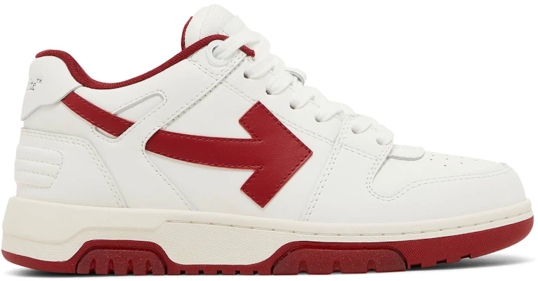 (W) Off-White Out of Office 'Putih Burgundy' OWIA259F23LEA002-0129 Buy (W) Off-White Out of Office 'Putih Burgundy' OWIA259F23LEA002-0129