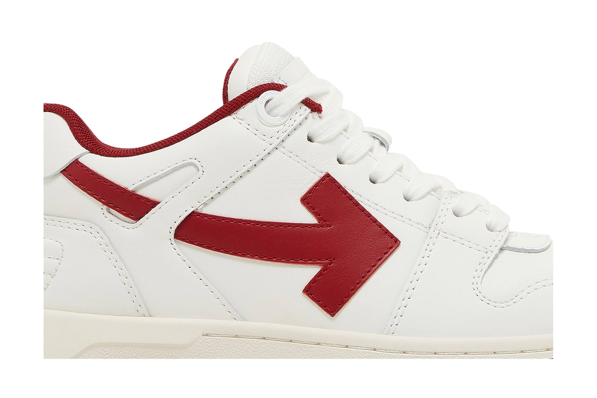 (W) Off-White Out of Office 'White Burgundy' 圖 2