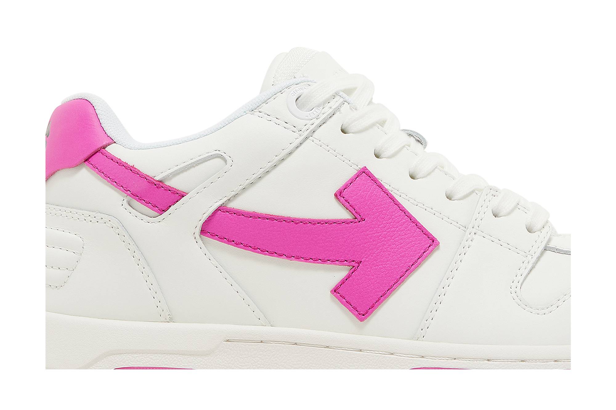 Order OFF-WHITE Out Of Office 低幫系帶 時尚板鞋 女款 白粉色