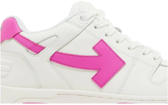 OFF-WHITE Out Of Office 低幫系帶 時尚板鞋 女款 白粉色 Order OFF-WHITE Out Of Office 低幫系帶 時尚板鞋 女款 白粉色