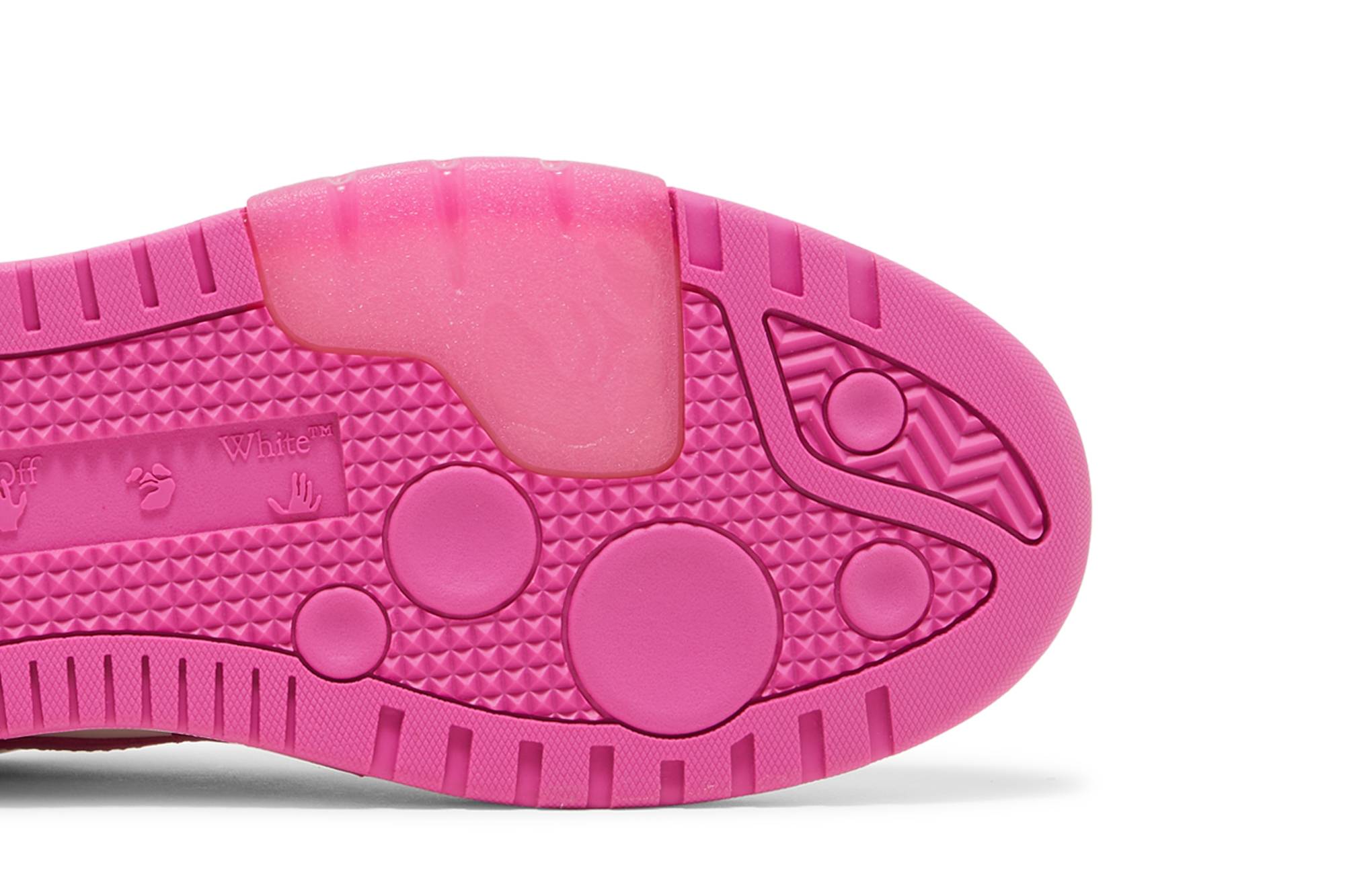 Purchase OFF-WHITE Out Of Office 低幫系帶 時尚板鞋 女款 白粉色