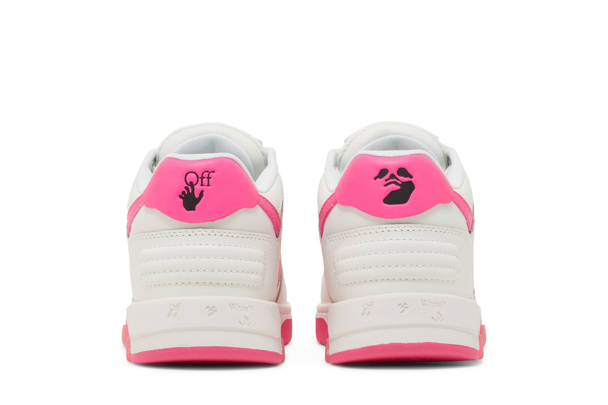 Details for (W) "Off-White Out of Office 'Blanco Fucsia'" OWIA259S23LEA001-0132