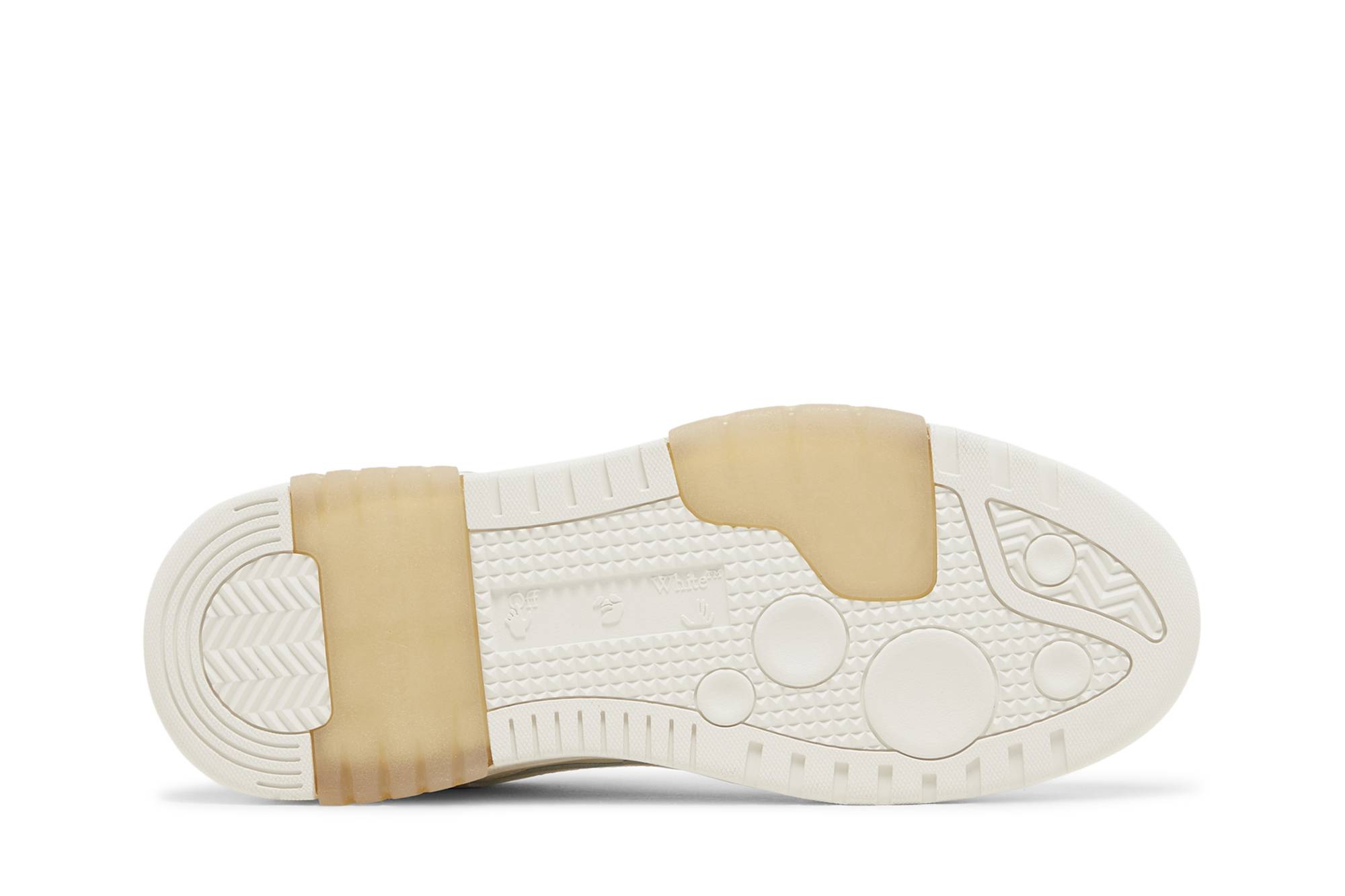 Shop (W) Off-White Out of Office 白色胶底篮球鞋 OWIA259S22LEA006-0110