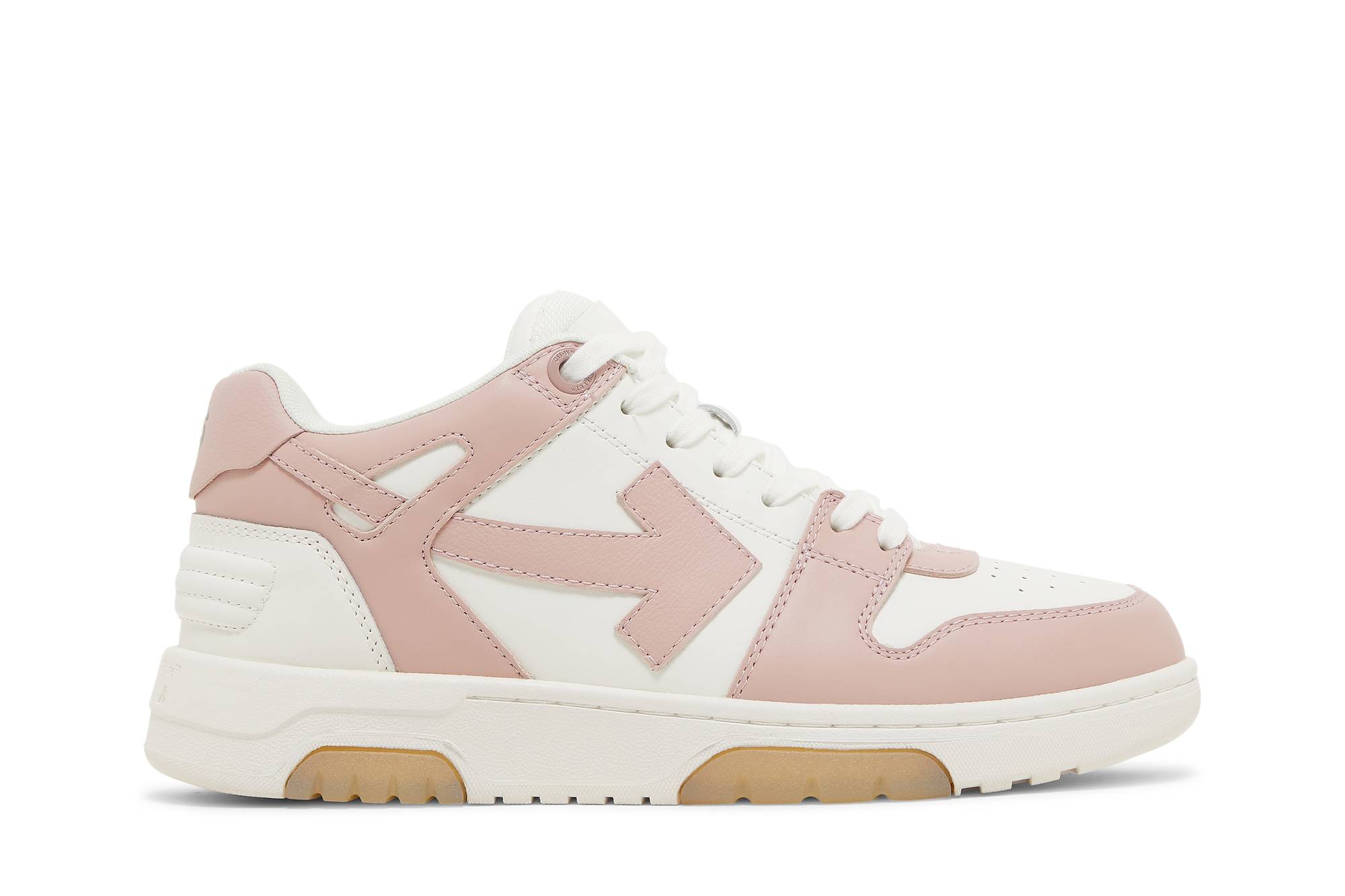 (W) Off-White Out of Office 'White Pink'