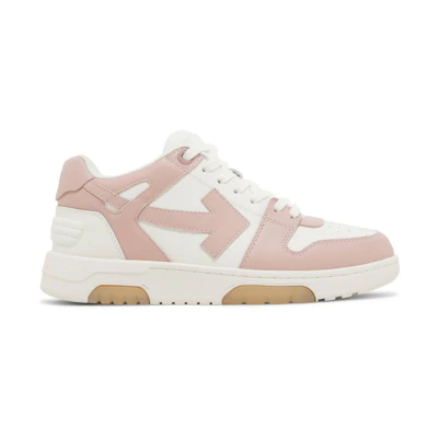 (W) Off-White Out of Office 'White Pink'