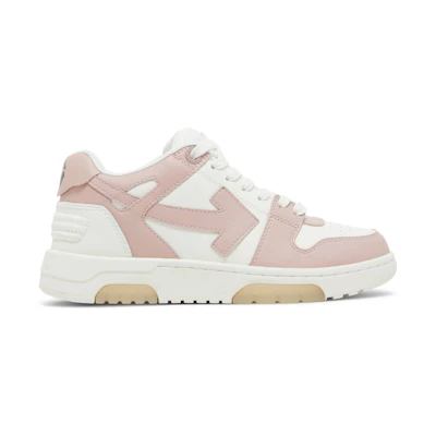 (W) Off-White Out of Office 'White Pink'