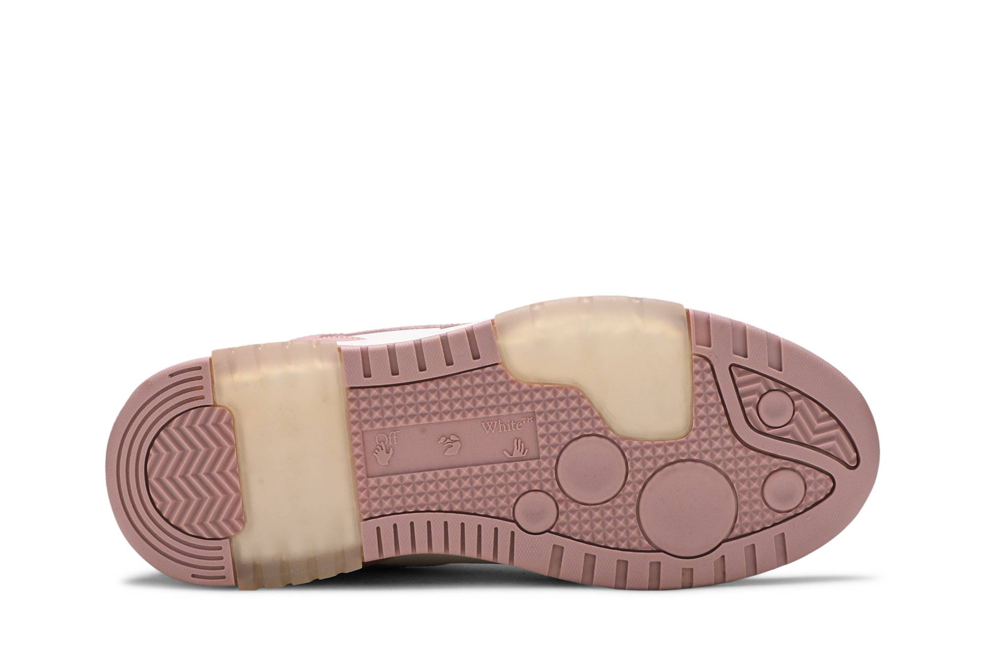 Shop (Women) Off-White Out of Office 'White Pink' OWIA259R21LEA0010131