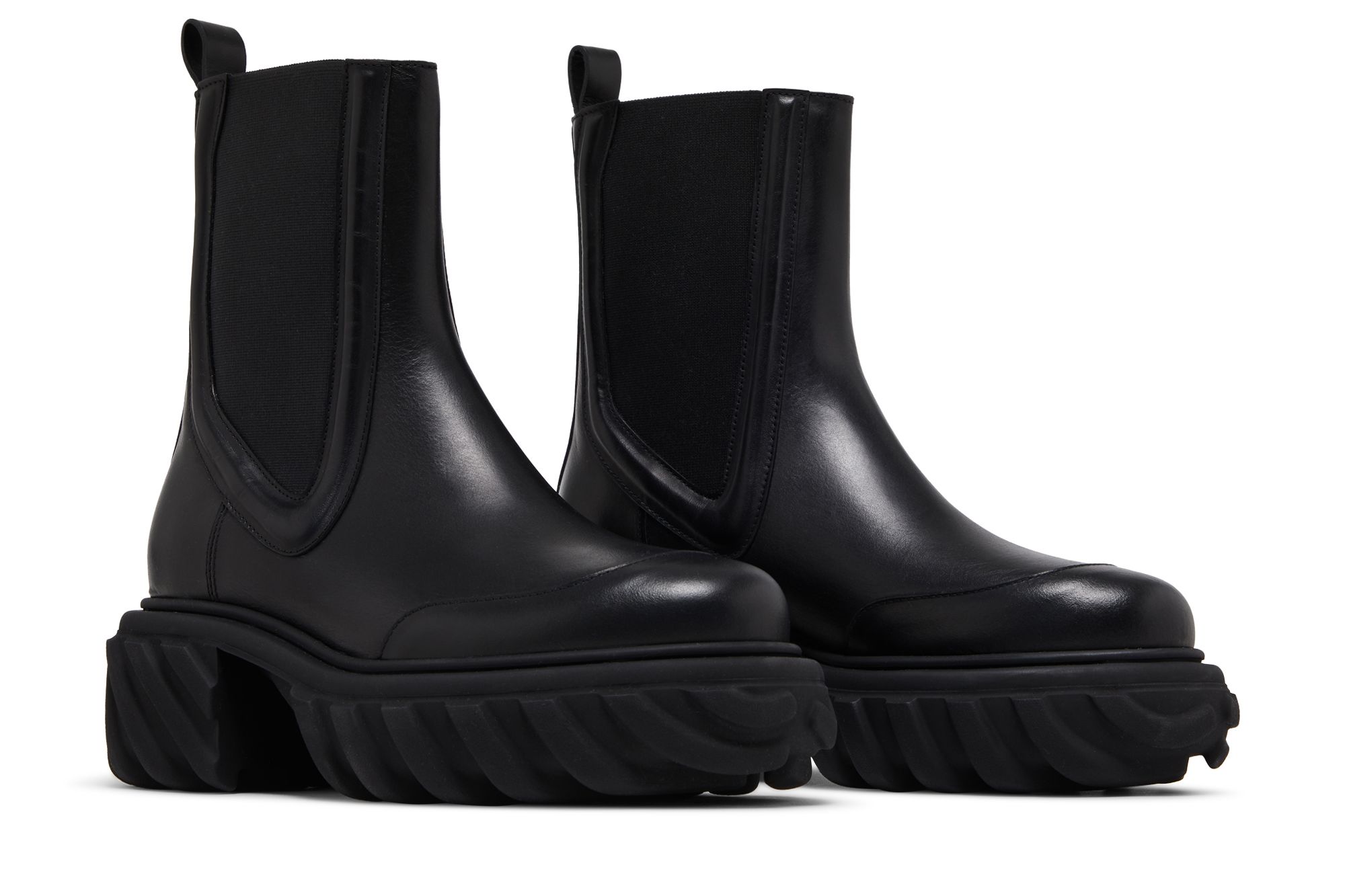 (W) Off-White Tractor Motor Chelsea Boot 'Black' 圖 8