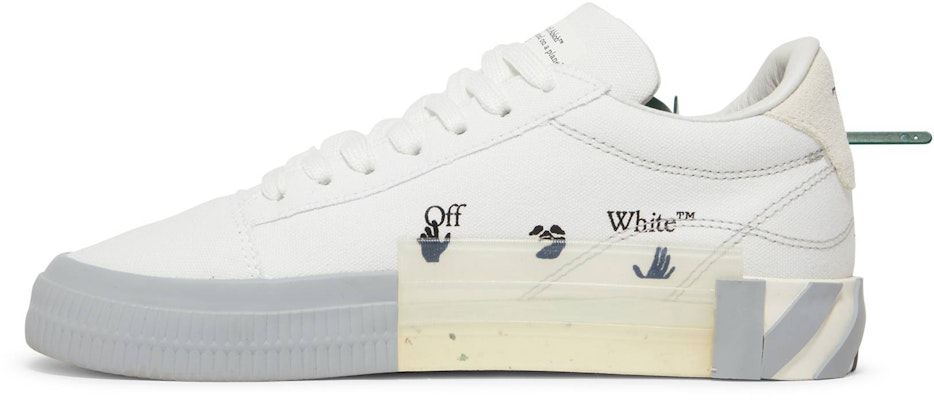 (W) Off-White Vulc Eco 小白鞋 '白灰' OWIA178C99FAB0020110 Lookbook (W) Off-White Vulc Eco 小白鞋 '白灰' OWIA178C99FAB0020110