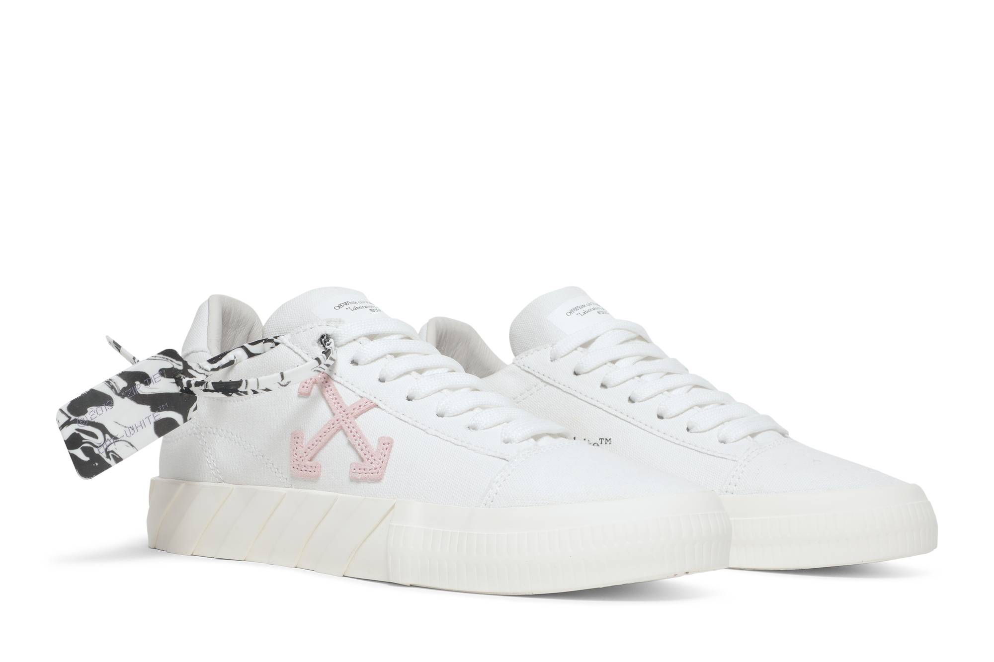 (W) Off-White Vulc Eco Sneaker 'White Pink' 圖 8