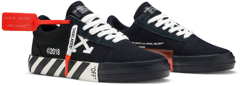 (W) Off-White Vulc Low Top 'Negro' OWIA146R19800016-1000 Cheap (W) Off-White Vulc Low Top 'Negro' OWIA146R19800016-1000