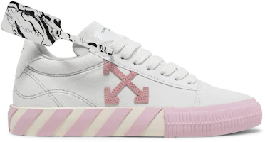 (Women) Off-White Vulc Sneaker 2021 'White Pink' OWIA178S21FAB0010130 (Women) Off-White Vulc Sneaker 2021 'White Pink' OWIA178S21FAB0010130