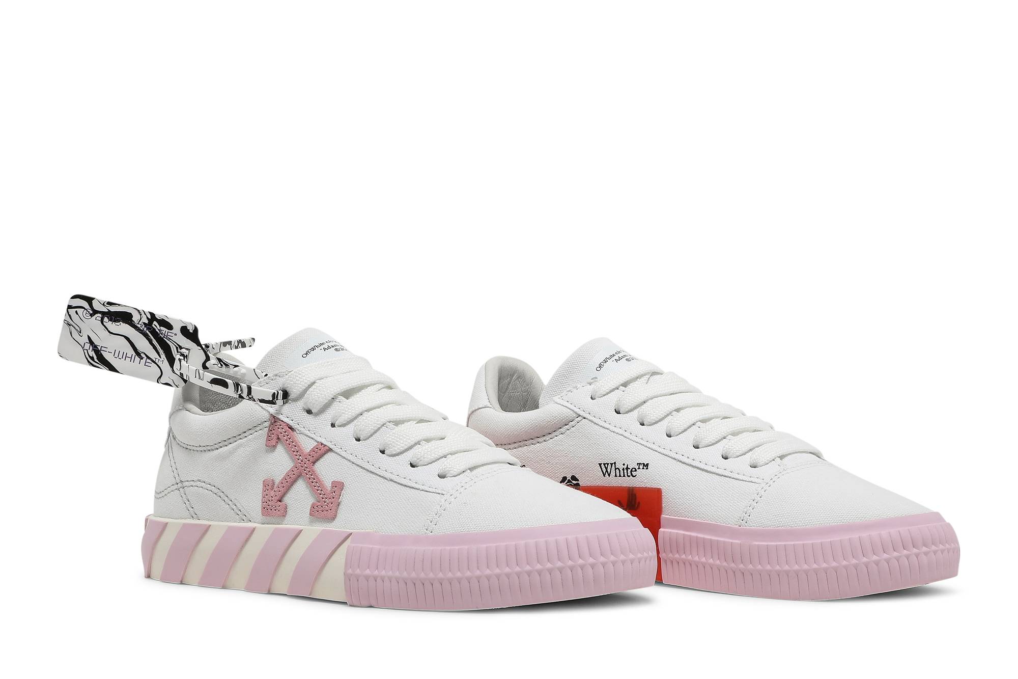 (W) Off-White Vulc Sneaker 2021 'White Pink' 圖 8