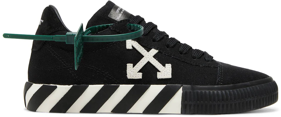 Off white top black vulc sneakers