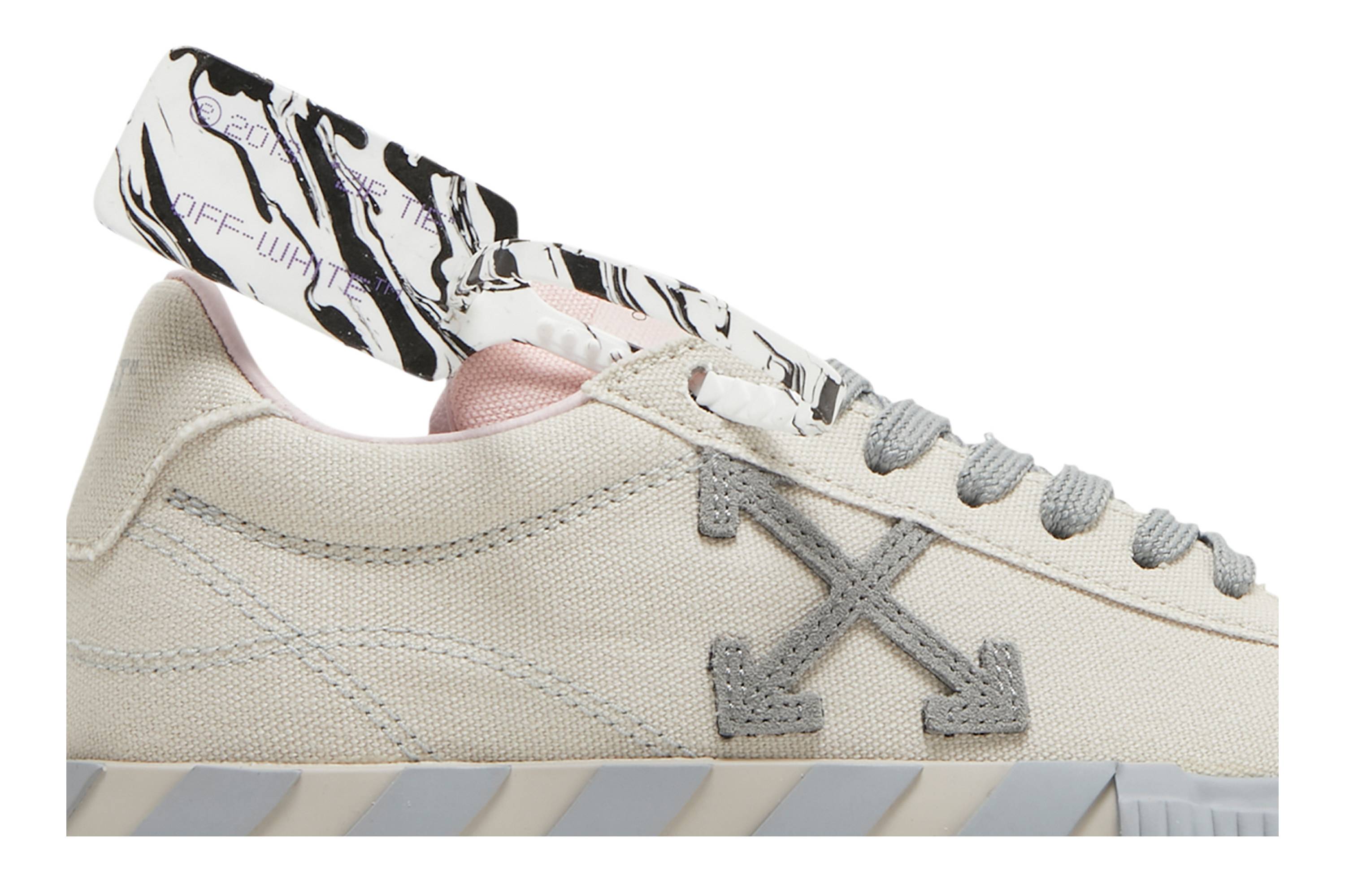 Order (W) オフホワイト バルカンスニーカー ベージュグレー OWIA178S21FAB0016109