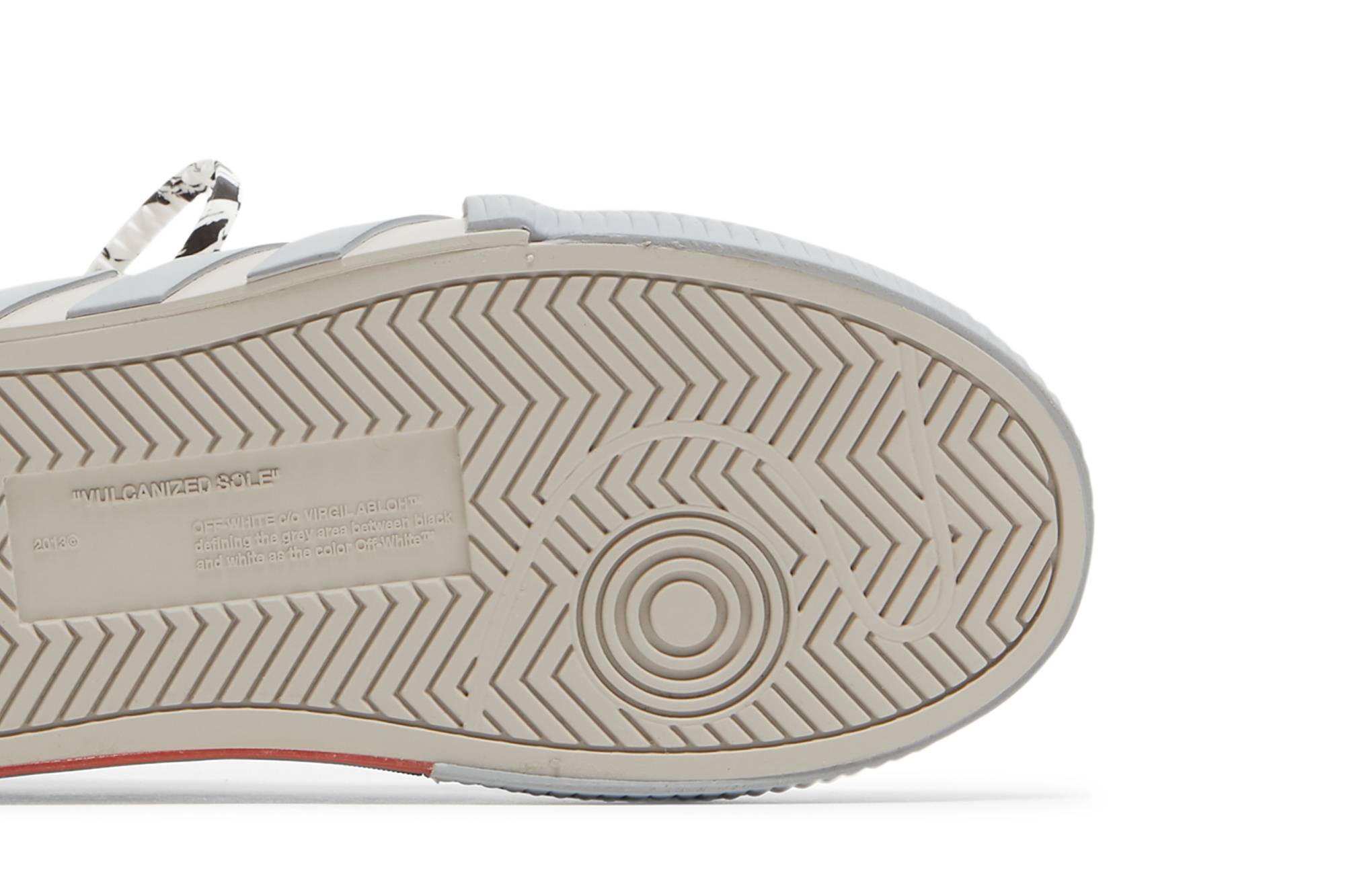 Purchase (W) オフホワイト バルカンスニーカー ベージュグレー OWIA178S21FAB0016109