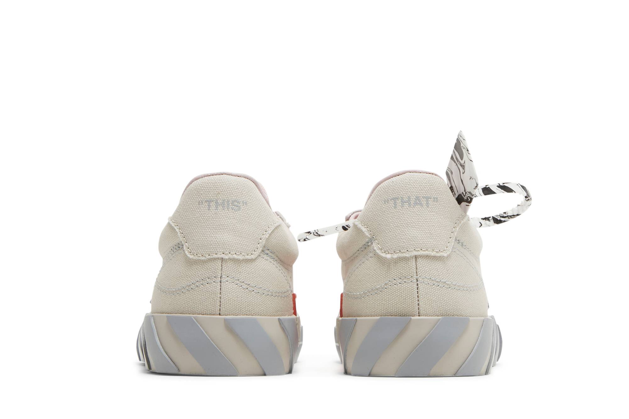 Details for (W) オフホワイト バルカンスニーカー ベージュグレー OWIA178S21FAB0016109