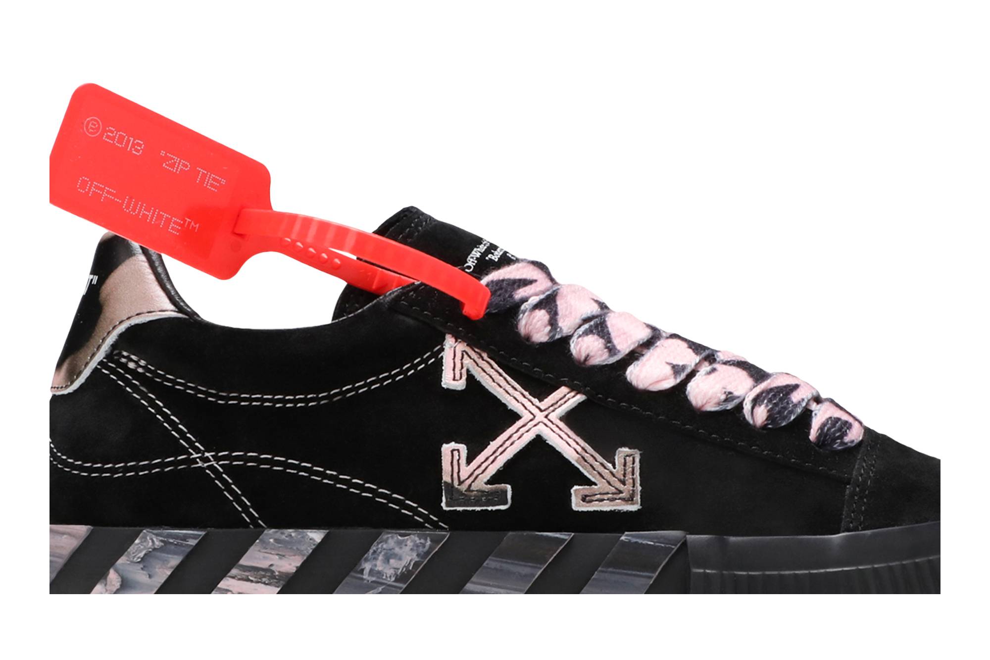 (W) Off-White Vulc Sneaker 'Liquid Melt - Black Pink' 圖 2