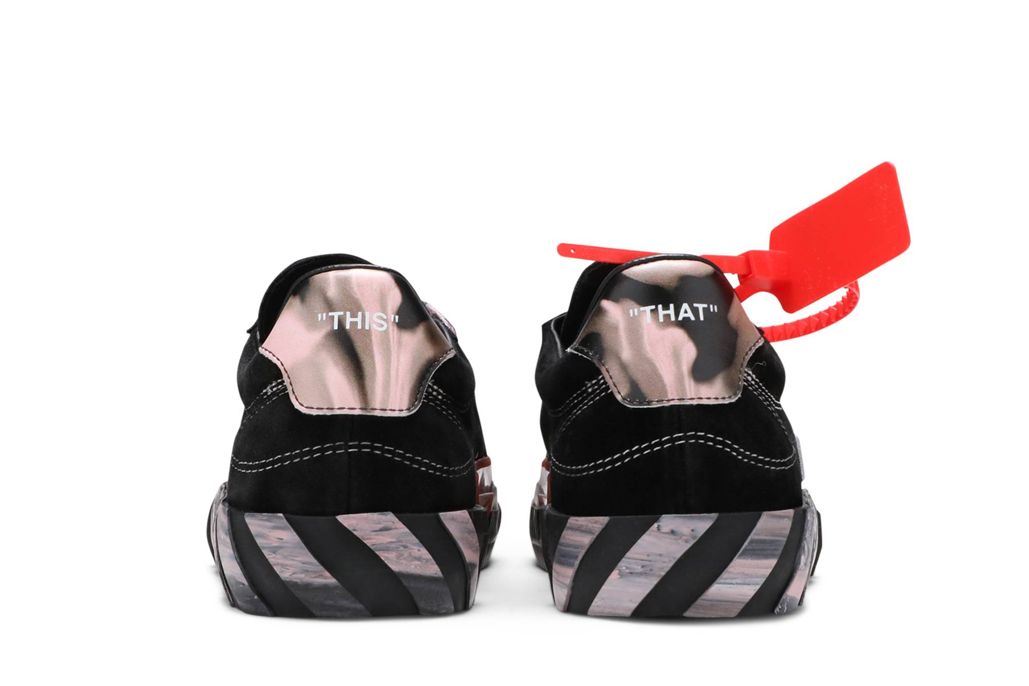 (W) Off-White Vulc Sneaker 'Liquid Melt - Black Pink' 圖 6
