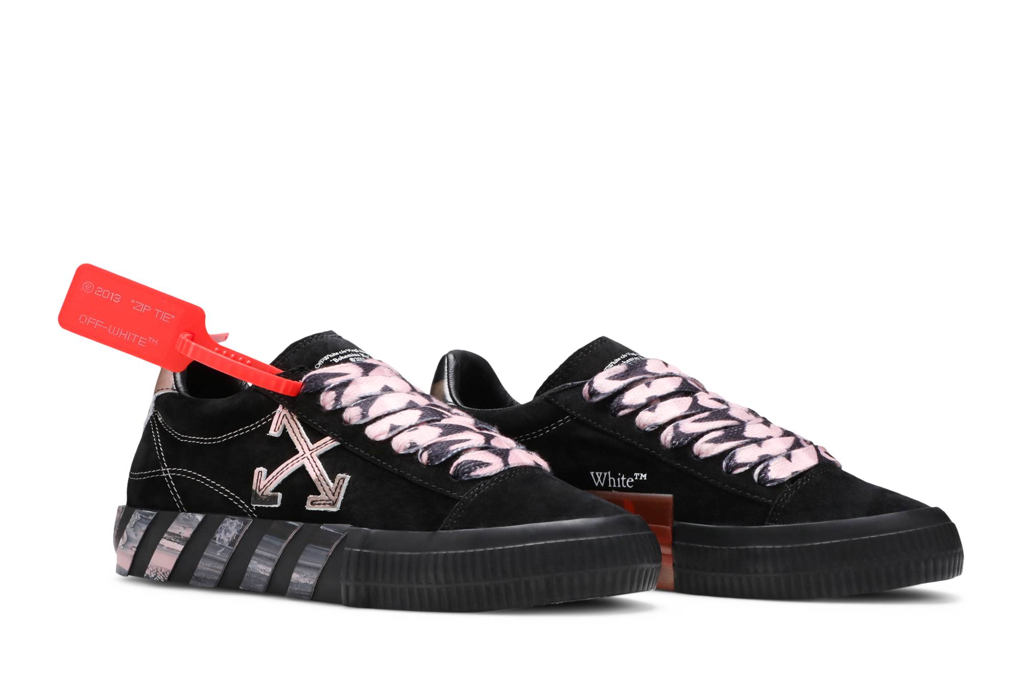 (W) Off-White Vulc Sneaker 'Liquid Melt - Black Pink' 圖 8