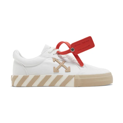 (W) Off-White Vulc Sneaker 'White Beige'