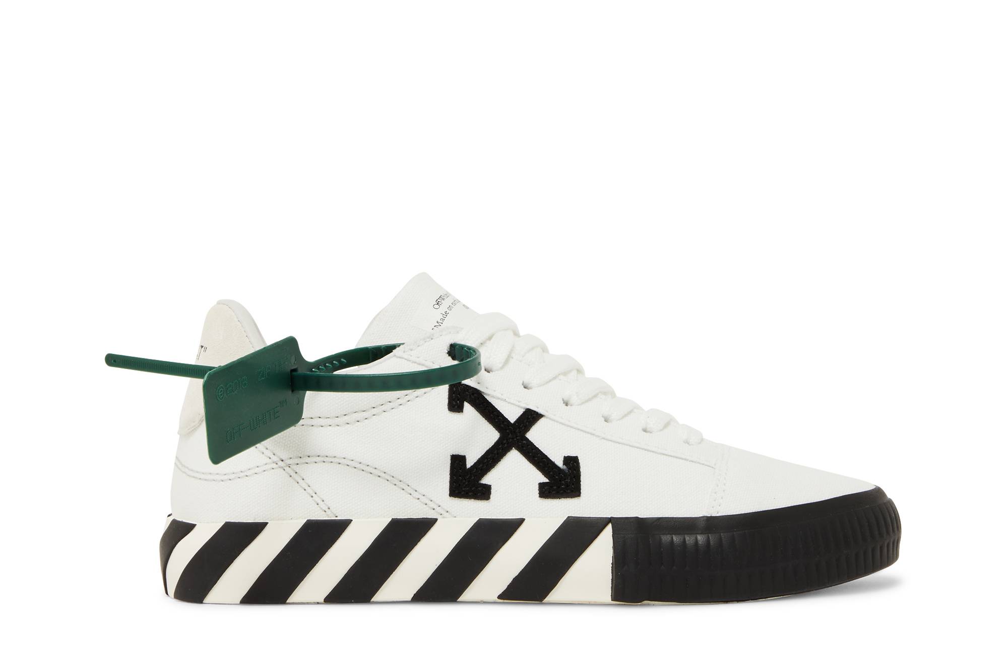 (Women) Off-White Vulc Sneaker 'White Black' OWIA178C99FAB0010110
