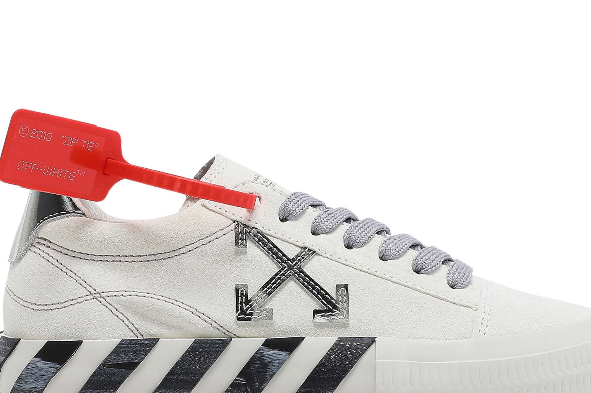 (W) Off-White Vulc Sneaker 'White Black' 圖 2