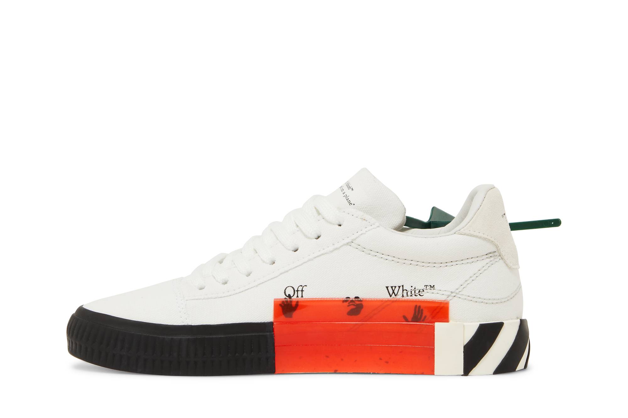 Lookbook (W) オフホワイト バルカ スニーカー 白黒 (Ofuhowaito Baruka Sunīkā Shirokuro) OWIA178C99FAB0010110