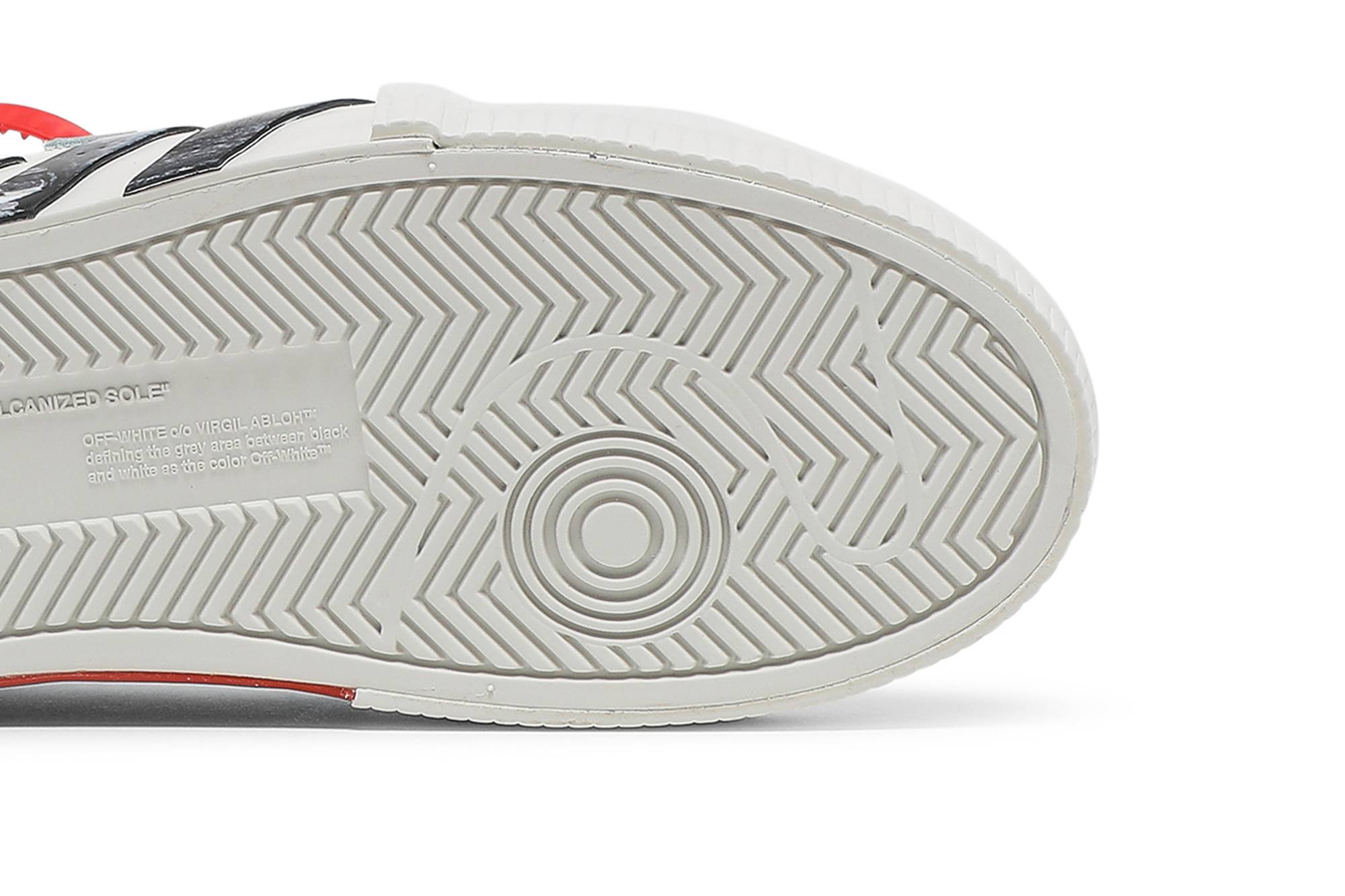 (W) Off-White Vulc Sneaker 'White Black' 圖 5