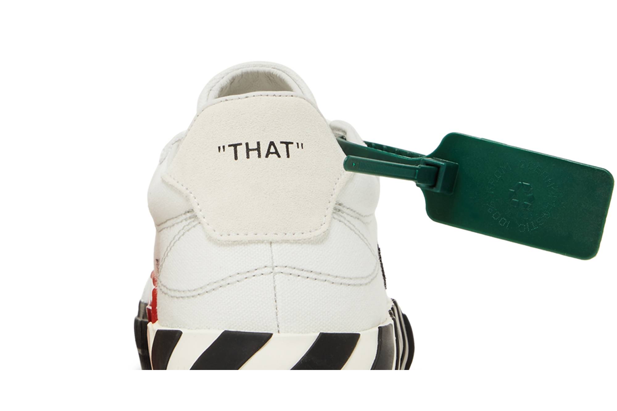 Sizing (W) オフホワイト バルカ スニーカー 白黒 (Ofuhowaito Baruka Sunīkā Shirokuro) OWIA178C99FAB0010110