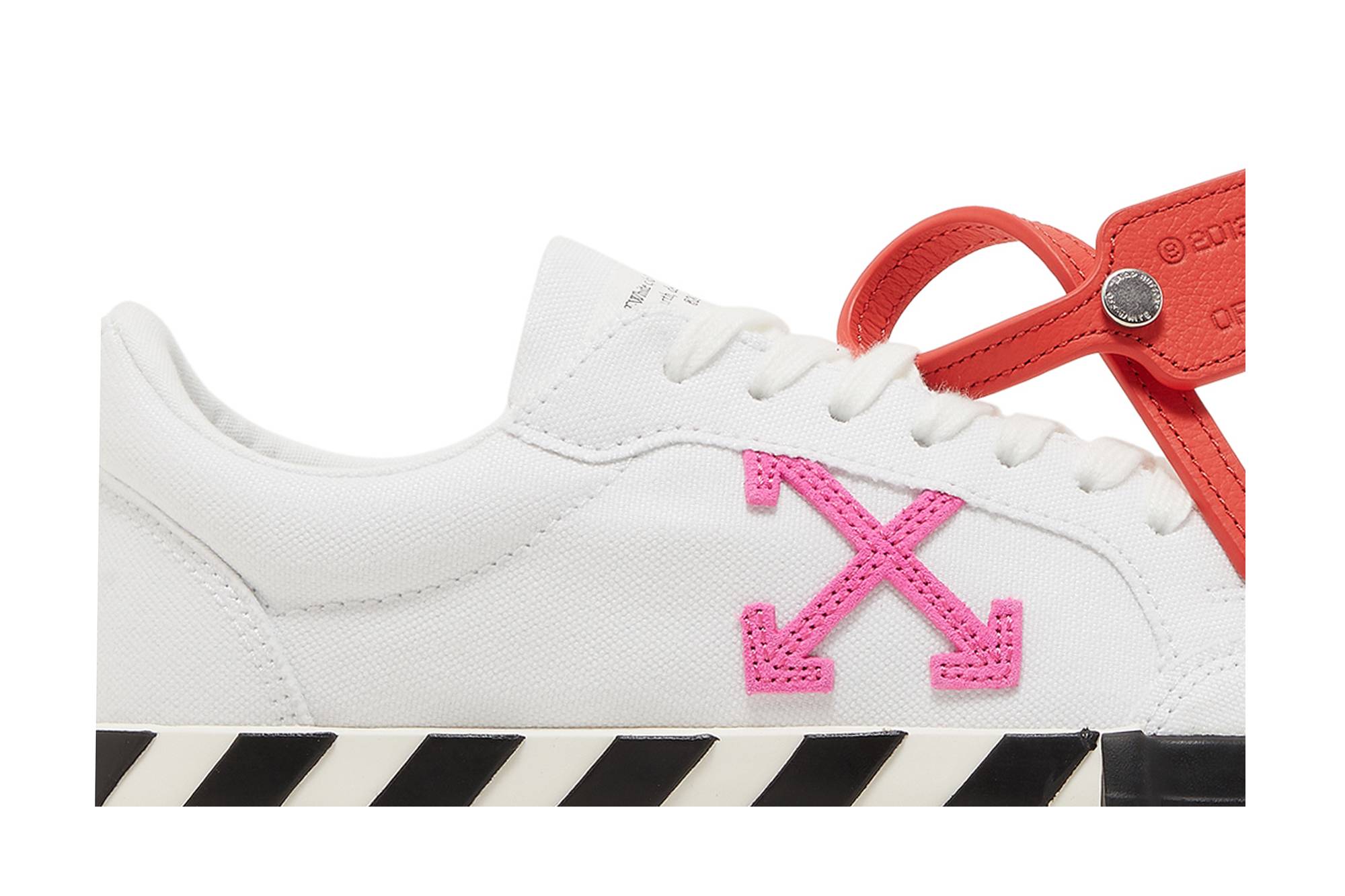 Order (W) Off-White Vulc 白黑紫罗兰运动鞋 OWIA272S23FAB0010132