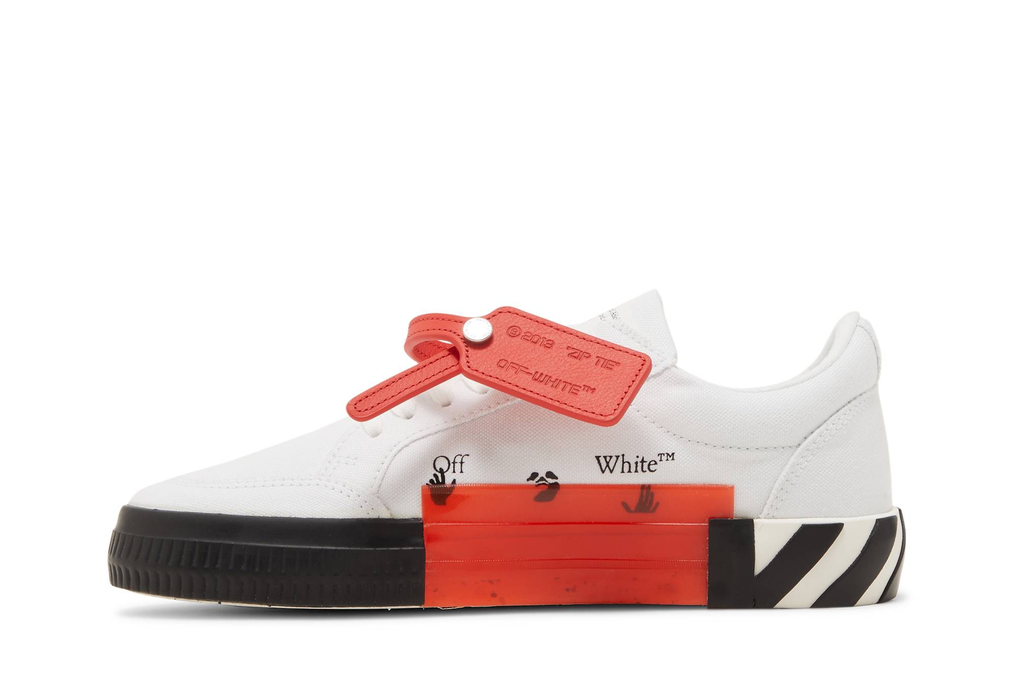 Lookbook (W) Off-White Vulc 白黑紫罗兰运动鞋 OWIA272S23FAB0010132