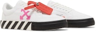 Cheap (W) Off-White Vulc 白黑紫罗兰运动鞋 OWIA272S23FAB0010132
