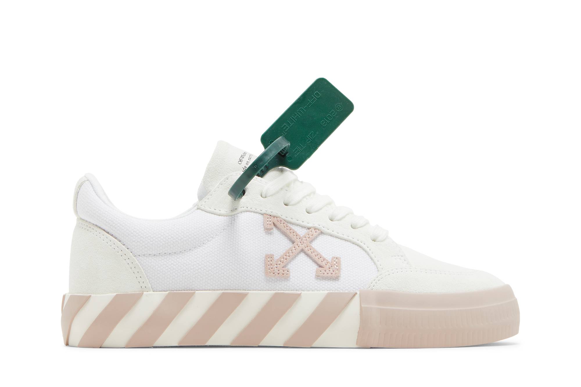 (W) Off-White Vulc Sneaker 'White Light Pink'