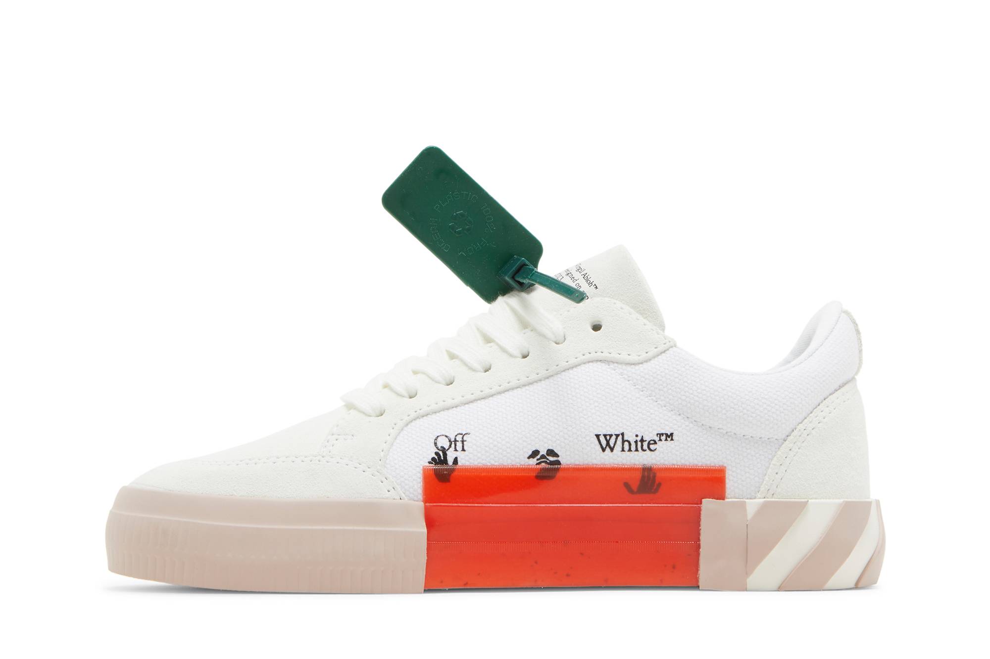 (W) Off-White Vulc Sneaker 'White Light Pink' 圖 3