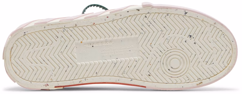 OFF-WHITE 棉布系帶時尚板鞋 女款 粉白 Shop OFF-WHITE 棉布系帶時尚板鞋 女款 粉白
