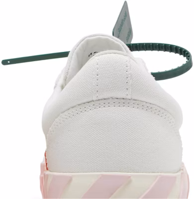 OFF-WHITE 棉布系帶時尚板鞋 女款 粉白 Sizing OFF-WHITE 棉布系帶時尚板鞋 女款 粉白