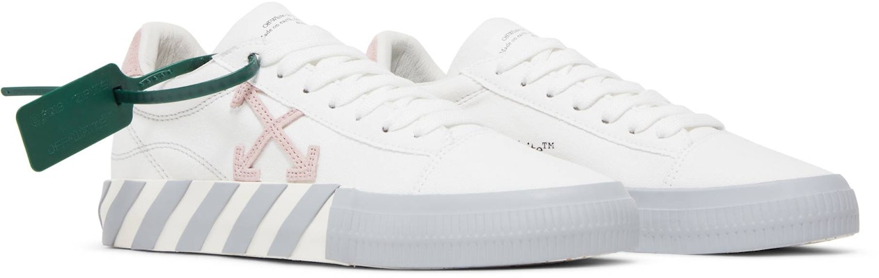 (Women) Off-White Vulc Sneaker 'White Light Pink' OWIA178S22FAB0010130 Cheap (Women) Off-White Vulc Sneaker 'White Light Pink' OWIA178S22FAB0010130