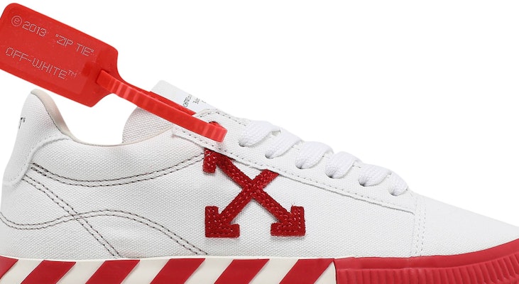 (W) Zapatillas Off-White Vulc 'Blanco Rojo' OWIA178R21FAB0010125 Order (W) Zapatillas Off-White Vulc 'Blanco Rojo' OWIA178R21FAB0010125