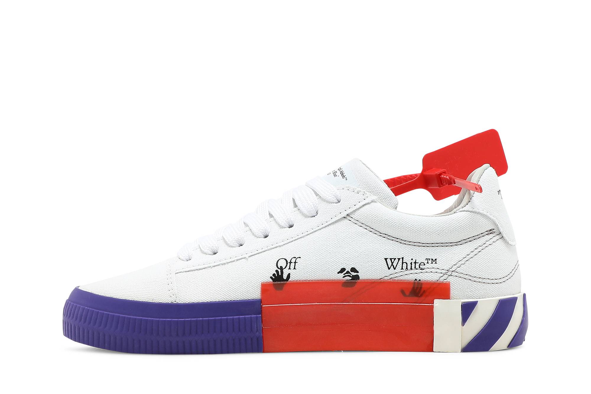 (W) Off-White Vulc Sneaker 'White Violet' 圖 3